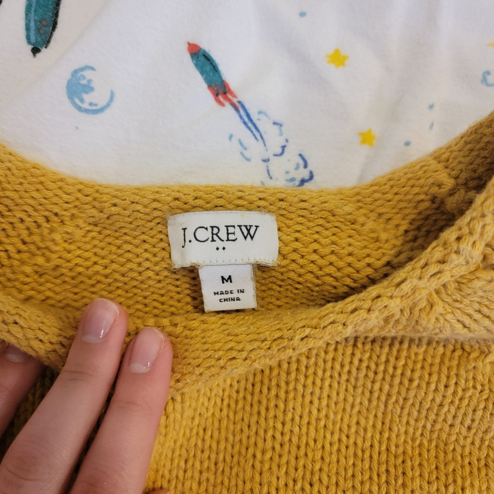 J Crew Cotton Sweater - Picture 2 of 5